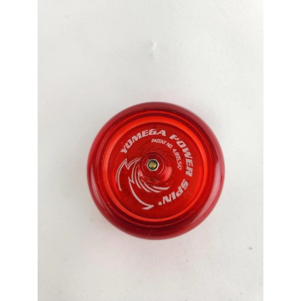Vintage 90's Yomega Power Spin YO-YO Red Spinning Toy - NO STRING‎ - Nostalgic